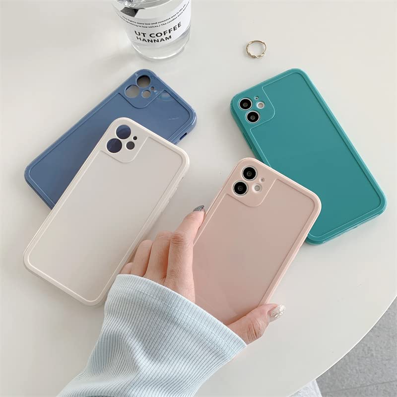 Coque iPhone 12 en silicone bleu PASUTO protection 6.1 pouces - 5