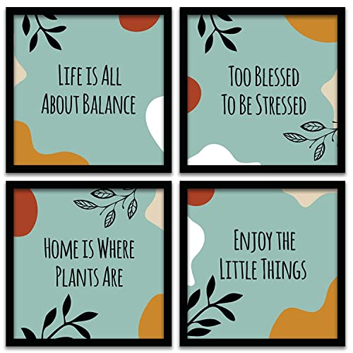 Image of kotart - Frames for Wall Decor - Motivational Quotes (Art 7, 10x10 inch)