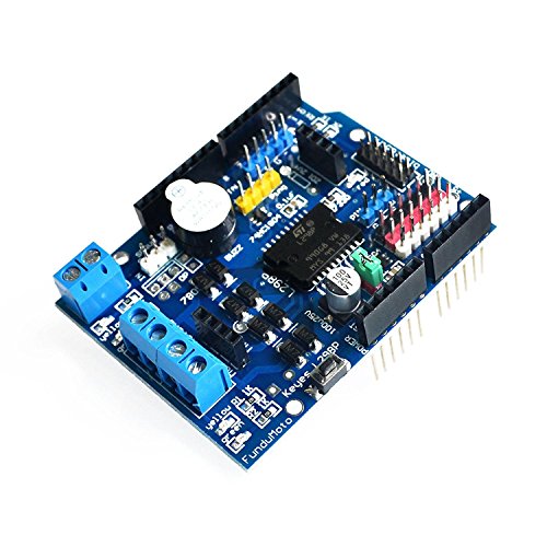 DollaTek L298P Motor Driver Module H-bridge Drive Shield Expansion Board High-Power DC Stepper Motor Controller For Arduino
