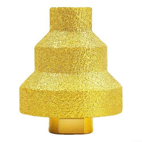 Juego de brocas de diamante para vidrio, granito, hormigón y otros materiales duros con punta multicapa y diseño progresivo para una mayor velocidad de perforación