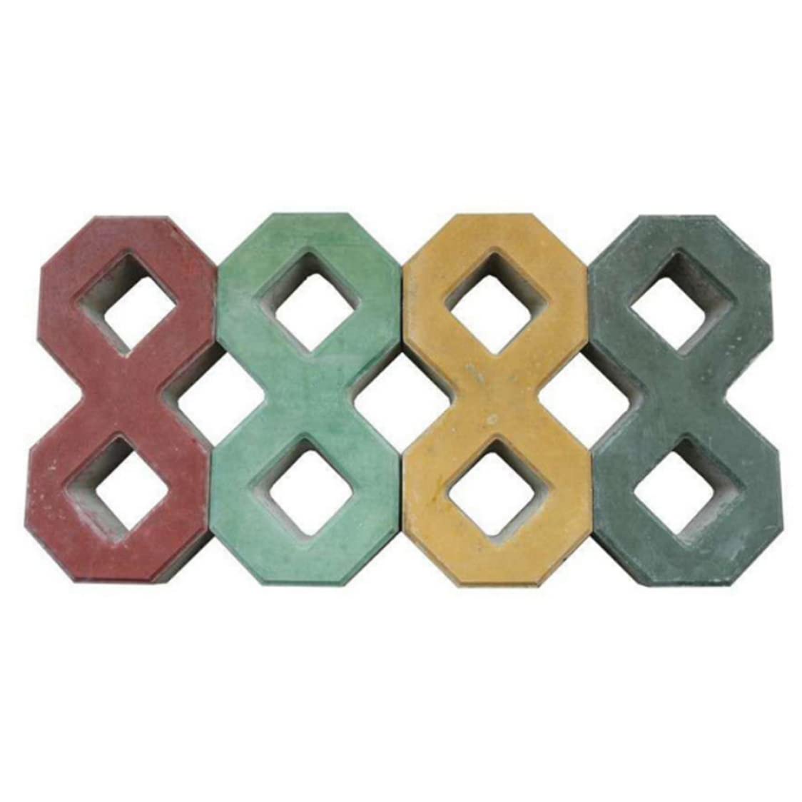 Molde de hormigón de hormigón pavimento de 8 Forma de hormigón