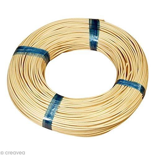 Moelle de rotin naturelle Ø 4 mm - 250g - Graines créatives