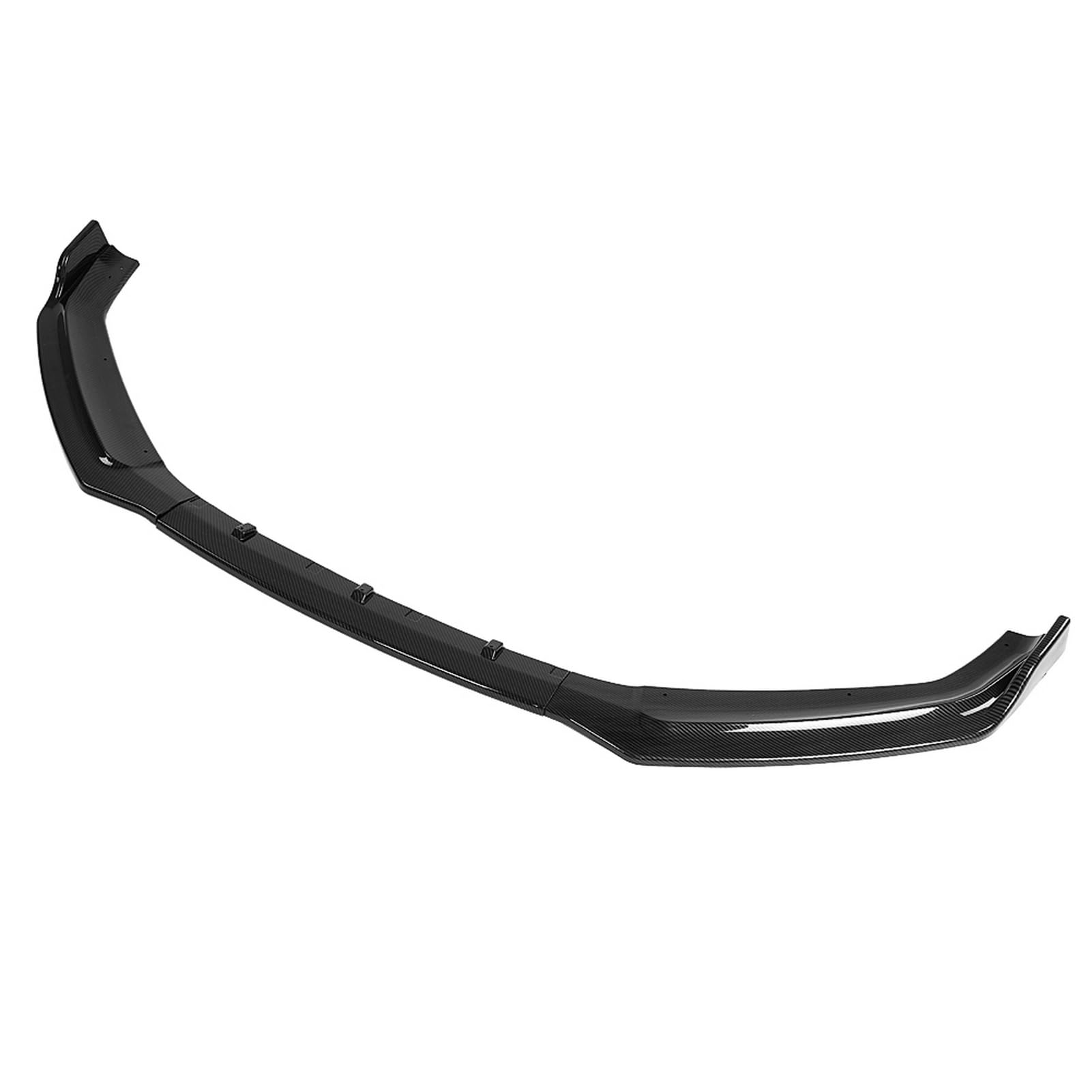 Akozon Kit Spoiler Canard per Paraurti Anteriore Auto per B9 2017-2018 - Finitura Nera G - Protezione Avanzata Ed Estetica da (Modello in fibra di carbonio)