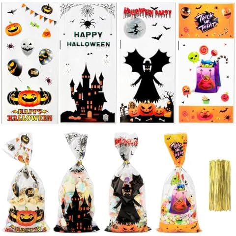 Sachets Bonbons Halloween AEYURUID Cover