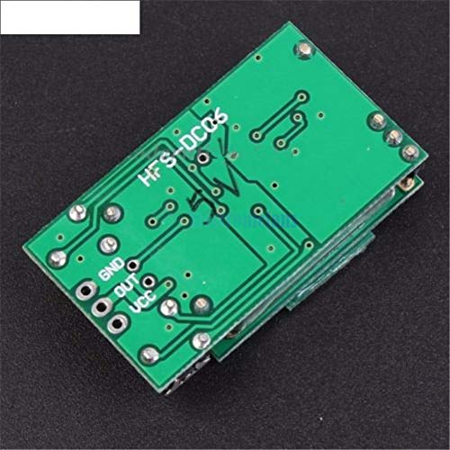 Miniatura 4 de DC 5V 58G 58GHz Sensor de radar de microondas módulo de interruptor ISM Sensor de banda de onda 39.4 ft HFS-DC06 sin interferencia