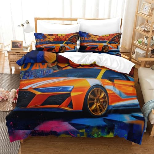 Parure de lit sport ultra douce en microfibre résistante 3D