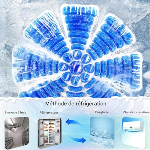 Pack de froid pour chapeau durable et coussinet de refroidissement casque vélo - 4