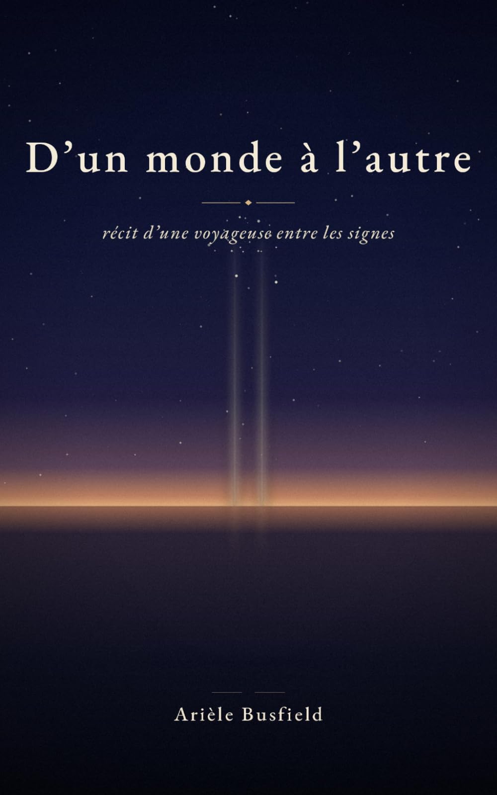 D'un monde à l'autre: Récit d'une voyageuse entre les signes