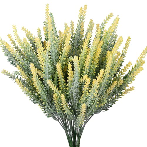 Artificial Flowers Lavender, Fake Flowers for Decoration Faux Flower Plants