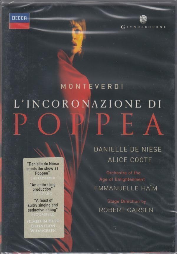 Amazon.co.jp: [2DVD/Decca]モンテヴェルディ:歌劇「ポッペアの