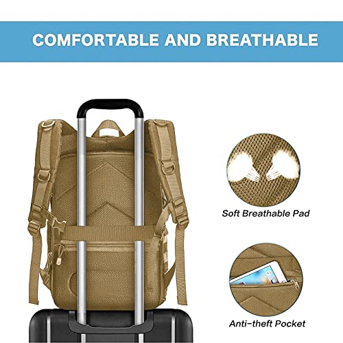 Mochila táctica para cámara DSLR/SLR/Mirrorless Khaki miniatura 6