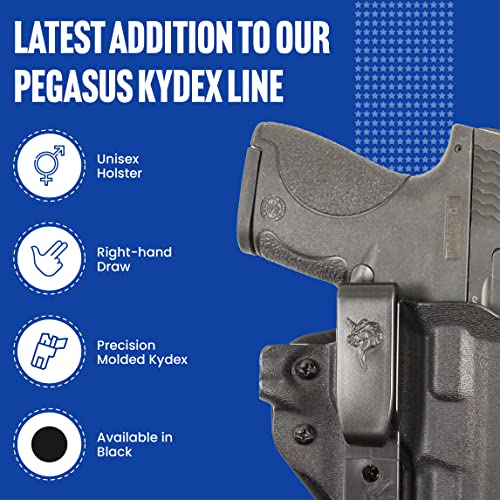 Desantis Uni-Tuk Gun Holster, Built-In Spur, Fits S&W M&P Shield 9/40, S&W M&P Shield 9 Plus With Or Without Red Dot, Iwb Holster, Adjustable And Tuckable 360-C Clip, Right Fitment, Black #TOP2