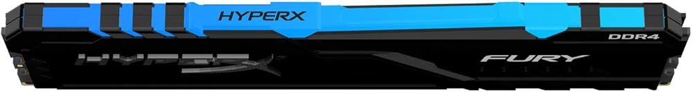 HyperX Fury 16GB 3200MHz DDR4 CL16 DIMM  RGB XMP Desktop Memory Single Stick thumbnail 2