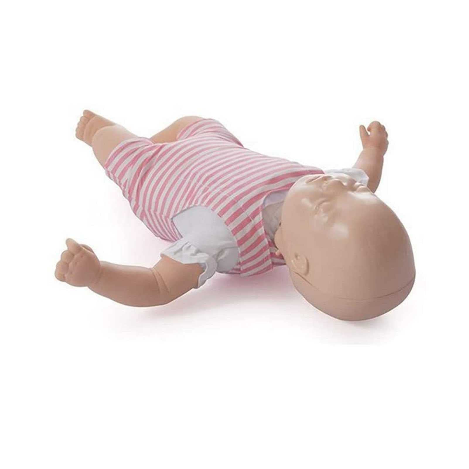 CPR-Puppe für Säuglinge, Trainingspuppe, Erste-Hilfe-Modell für Säuglinge, Simulator für kardiopulmonale Wiederbelebung, Erste-Hilfe-Trainingspuppe für die pädagogische Lehrforschung