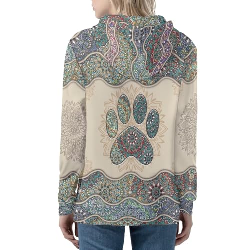 SEANATIVE Women Zip Up Hoodies Drawstring Sweatshirt Long Sleeve Casual Hoodie Jacket with Pocket Size XS-5XL3