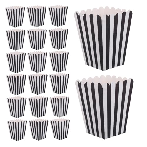 Ciieeo 48 Cajas De De Maíz Para Carnaval Cubos Para Golosinas Cubos Retro Para De Maíz Para Papas Fritas De Circo