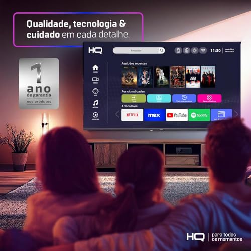 Smart TV HQ 32" HD Slim Android 12
