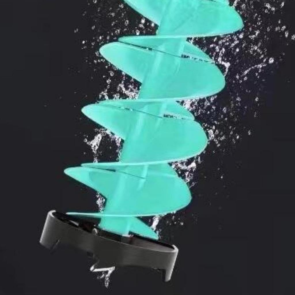 B Baosity Barrena para Hielo Taladro para Hielo Equipo Portátil Aleación de Aluminio Hoja Nylon Ahorro de Energía Adecuado para Pesca en Océanos R, 75 Cm Azul