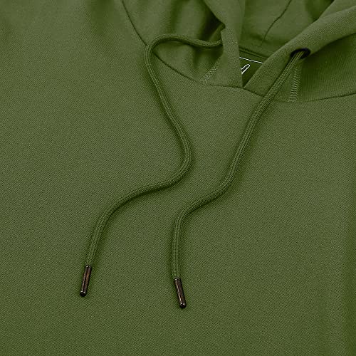 Image of Free Authority Men's Full Sleeve Solid Hooded Sweatshirt