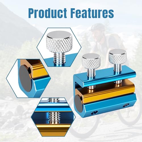 Image of Cable Lube Tool for Motorcycle ATV Dirt-Bike Scooter Bike,Cable Lubricator Lubricant Luber Lube Oiler Tool (Blue)
