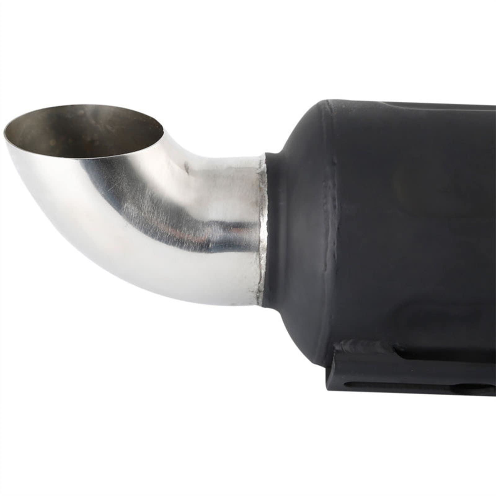 Silenziatore Tubo di Scarico Moto per H&Arley Street 500 750 2015-2018 2017 2016 Nero