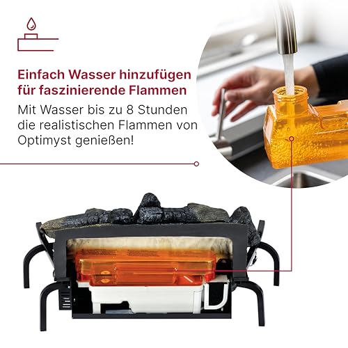 Feuer aus Wasser: Opti-myst® Kaminfeuereinsatz Silverton - 7