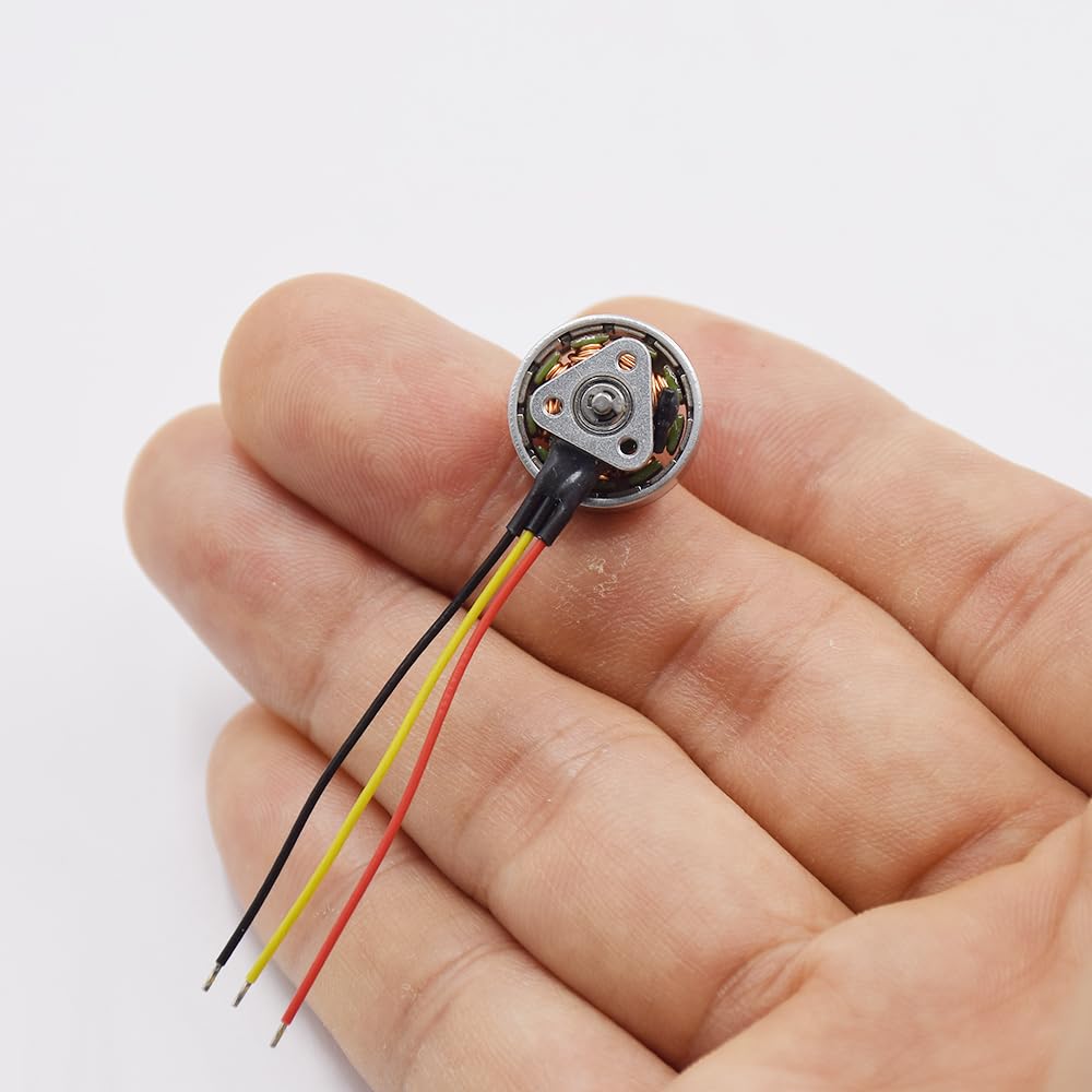 4 sztuk Micro 1103 Silnik bezszczotkowy 15000KV 1S-2S 3,7V 7,4V Silnik wysokiej prędkości do modelu samolotu RC Drone