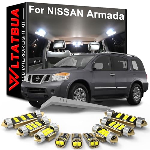 Kit de luces LED interiores para Nissan Armada 2004-2015 miniatura 1