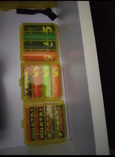 Miniatura 6 de Fielect 10 Uds 4 x AAAAA Caja de Almacenamiento de Batería Titular Caja Organizador Azul