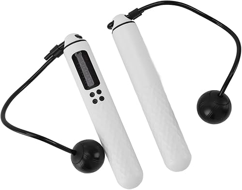 Miniatura 2 de SUNGOOYUE The Rope with The Exercise of The Weighted Training Counter, a Rope for Men, Women, a Rechargeable in