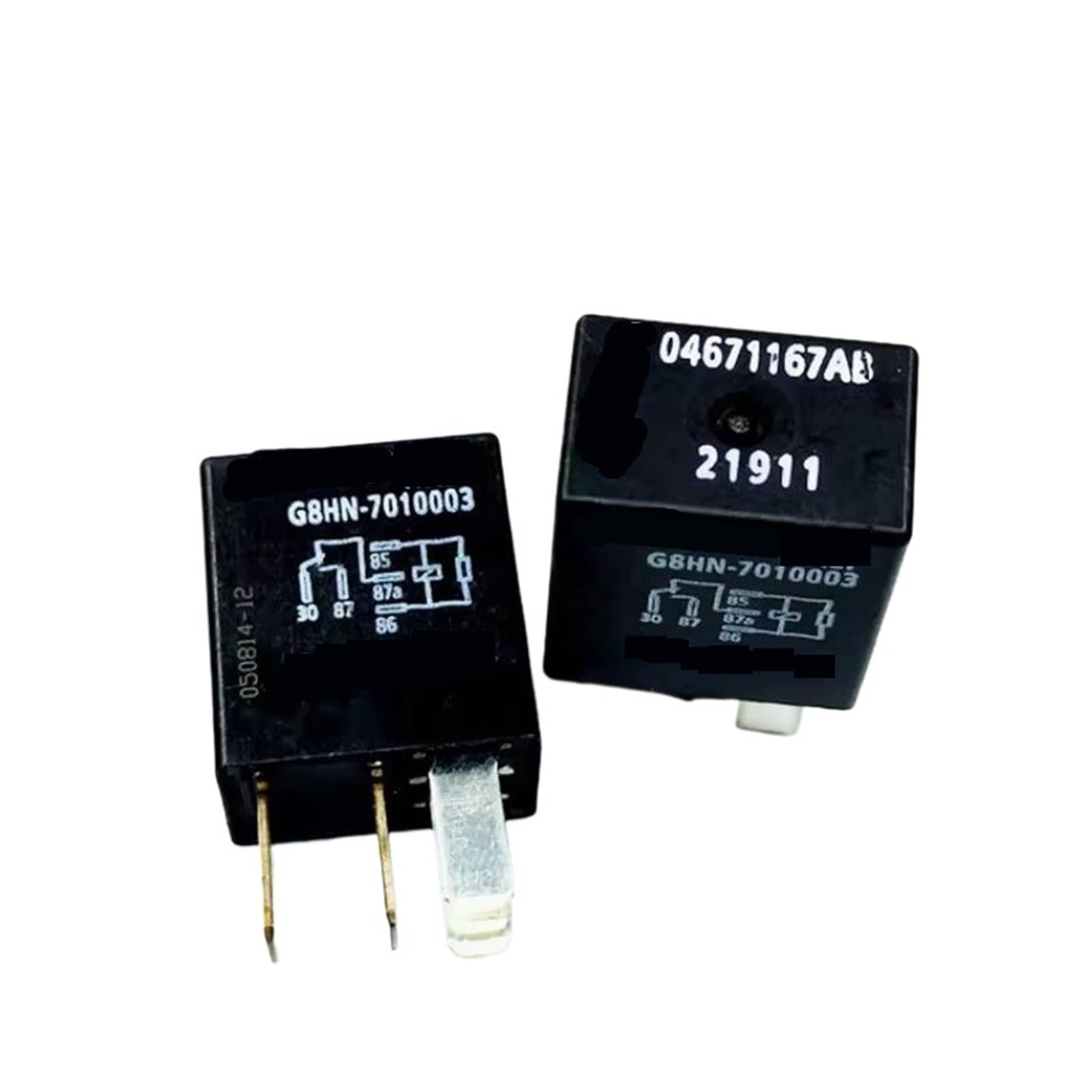 Relais G8HN-7010003 12V 5PIN commutateur électrique de rechange pour véhicule