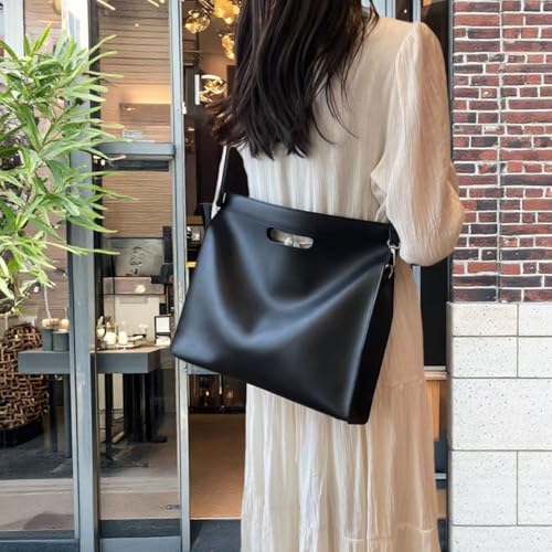 PU Leather Tote file Bag for Women – Large Capacity Handbag with Shoulder Strap, Stylish & Durable2