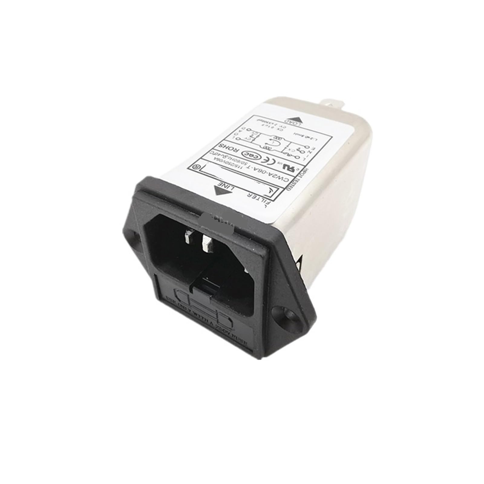 Filtro antiinterferencias CW2A-06A/10A-T con chasis blindado 2