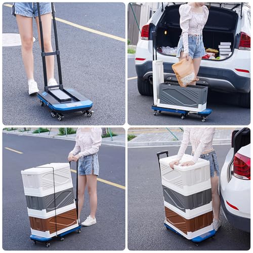 Carretilla plegable ultra-compacta capacidad 330 lb miniatura 4