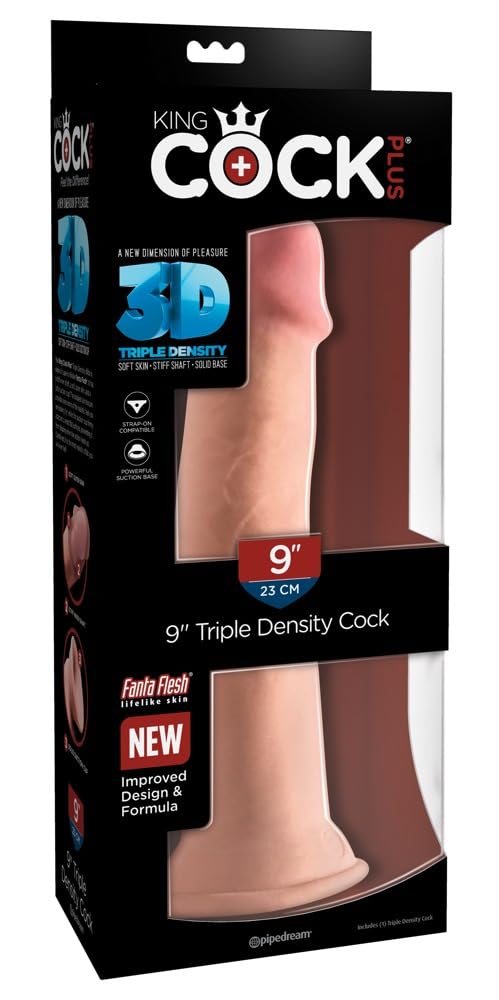 King Cock 9" Triple Density Cock Light 9 Inch