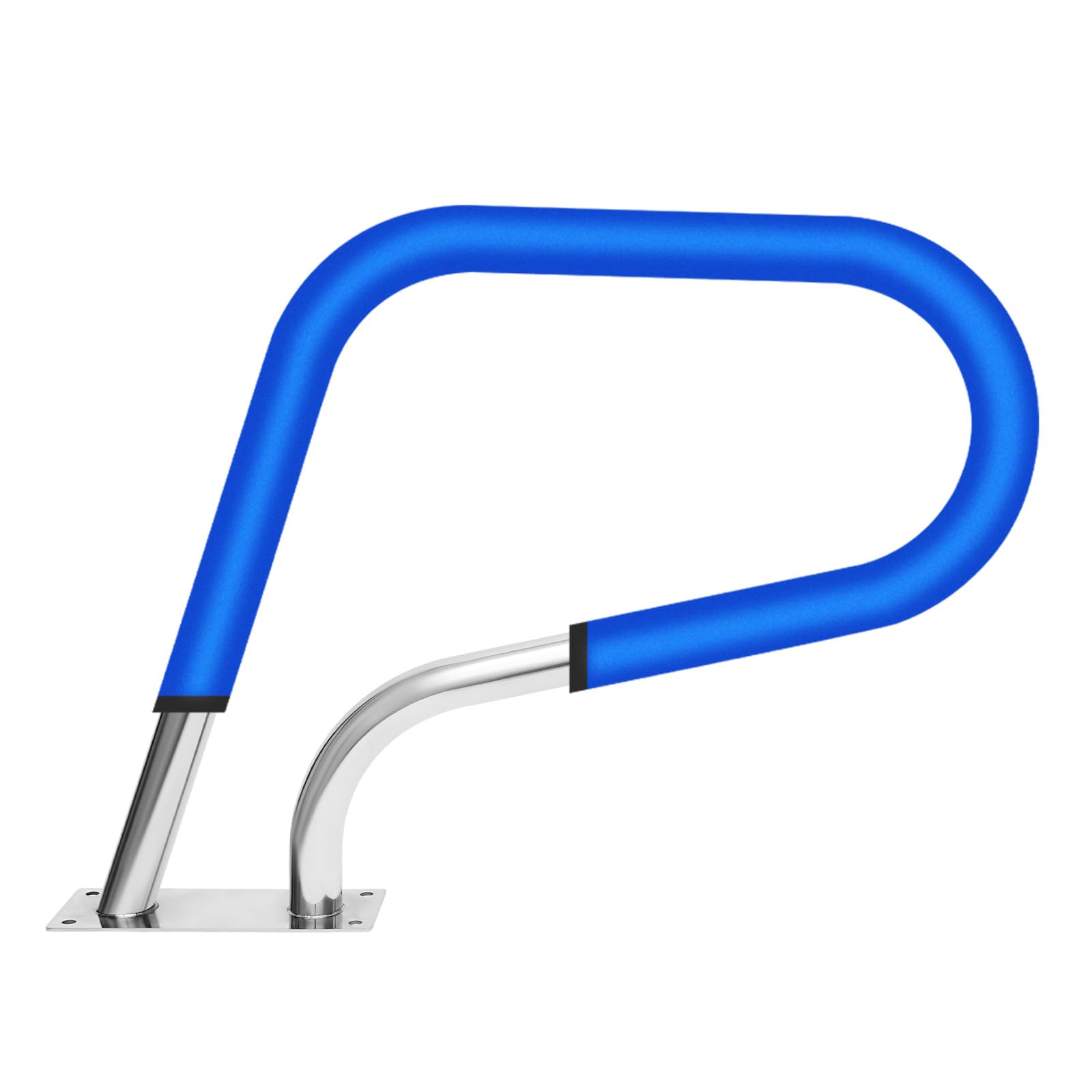 Schwimmbad-Handlauf 304 Edelstahl Haltegriff 81x58cm Pool Haltegriff 120kg Tragbar Einstiegshilfe Pool Ø 4,2 cm Griffbogen Geländer Handläufe für Schwimmbäder Schräglagen Spa Wasserpark