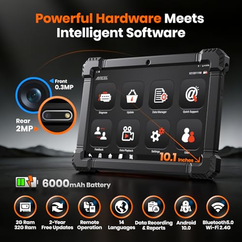 ANCEL X7HD PRO Heavy Duty Truck Scanner with 42+ Functions & ECU Coding by ANCEL - Used condition - Image 8