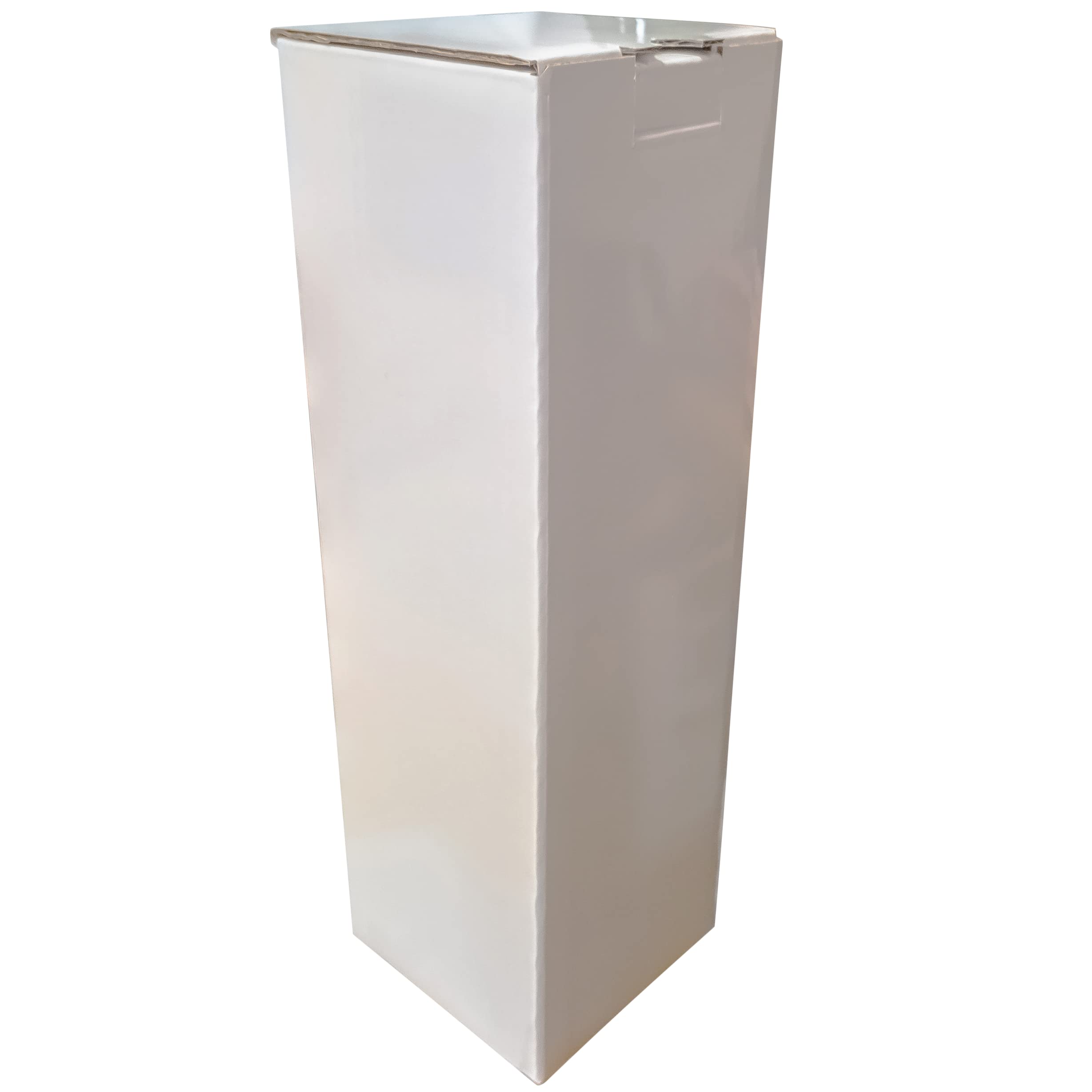 IMBALLAGGI 2000-20 scatole per bottiglie Magnum, bianche, automontanti, composte in cartone microonda, misura 11x11x36 cm, per proteggere le tue bottiglie durante la spedizione