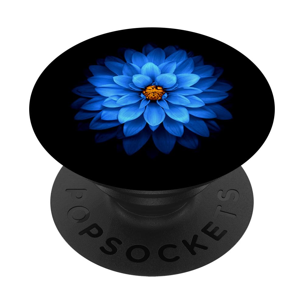 Purple Color Flower Astra Blue Pop Mount Socket Pattern Grip PopSockets PopGrip: Swappable Grip for Phones & Tablets PopSockets Adhesive PopGrip