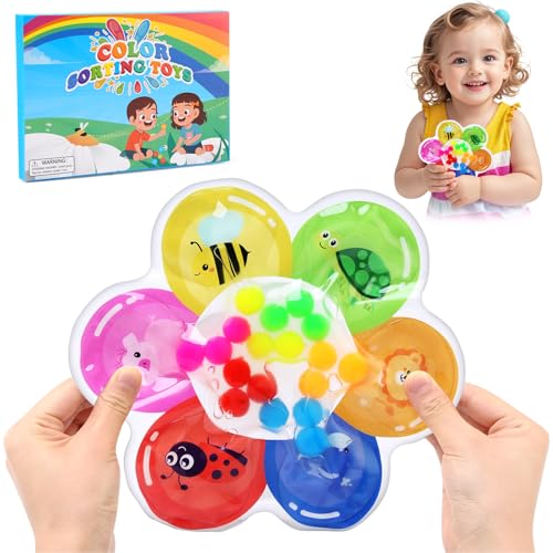 Felly Juguetes Sensoriales Niños 3+ años, Juego Autismo Antiestrés para Calmar a los Autistas, Montessori Motricidad Fina y Alivio del Estrés, Ideal para Viajes, Regalo de cumpleaños Navidad Felly Juguetes Sensoriales Niños 3+ años, Juego Autismo Antiestrés para Calmar a los Autistas, Montessori Motricidad Fina y Alivio del Estrés, Ideal para Viajes, Regalo de cumpleaños Navidad