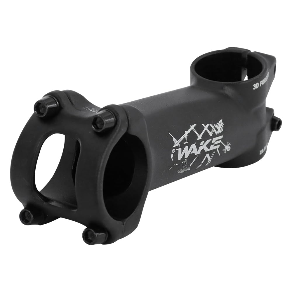 CYSKY Attacco Manubrio 17 Gradi 31,8 60/70/80/90/100/110/120/130mm MTB Attacco Manubrio Mountain Bike per Bicicletta, Bici da Strada, MTB, BMX, Ciclismo
