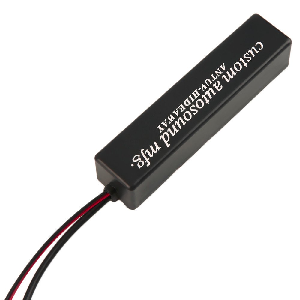 Amazon | 車載用アンテナラジオ/ TV信号受信アンプアンプブースター12V