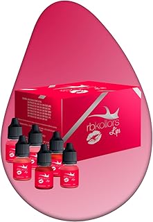 Kit de pigmento para labios | 6 colores de 0....