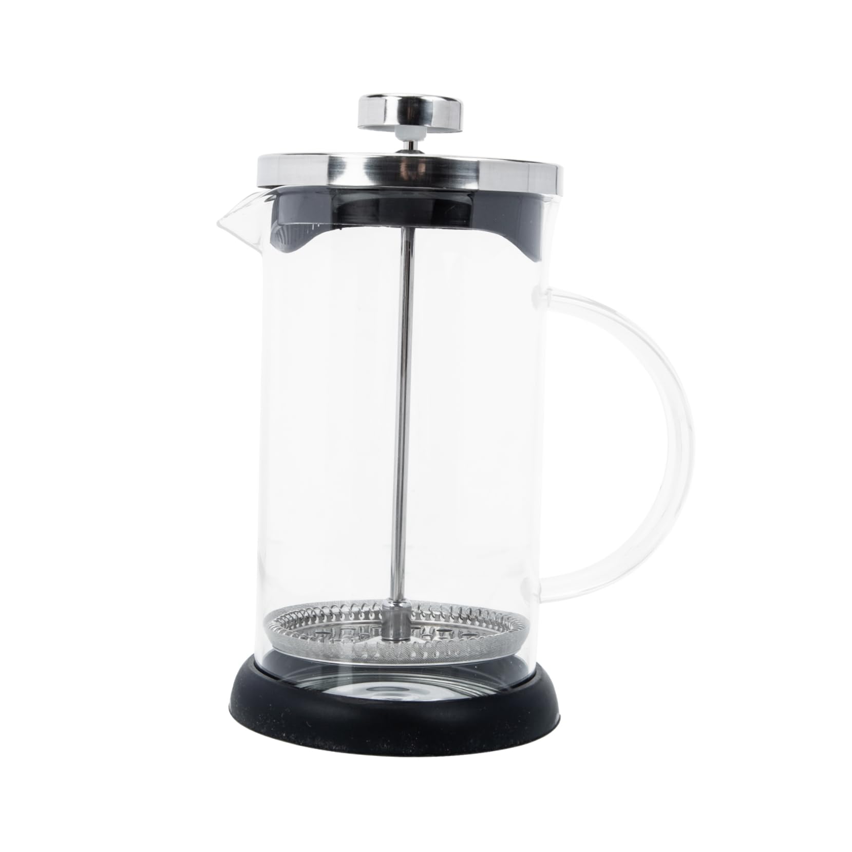 FELTECHELECTR Manual Coffee Press Maker Convenient Brewer with Glass Teapot for Home Office present for Coffee Lovers Easy Operation Quick Frothing