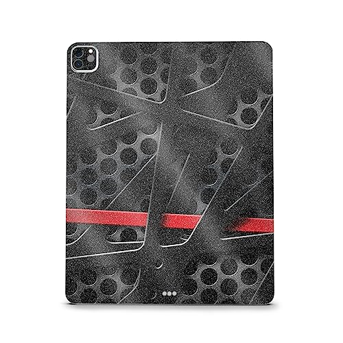 Image of MightySkins Carbon Fiber Skin Compatible with Apple iPad Pro 12.9 inch M2 6th Gen (2022) Full Wrap Kit - Tech Web | Protective, Durable Textured Carbon Fiber Finish | Easy to Apply | Made in The USA