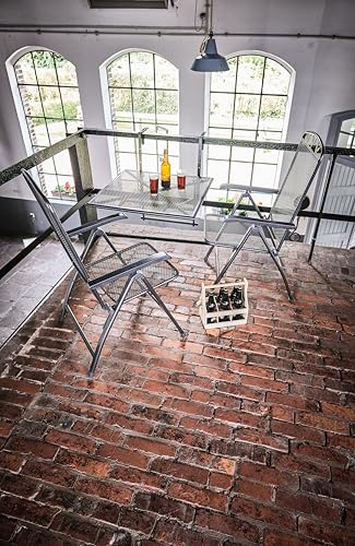 Table de balcon pliable pour petit espace gain de place réglable Greemotion - 3