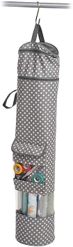 Zeller Gift Wrap Paper Organizer, Grey