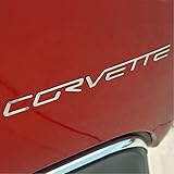 Corvette Rear Letters - Mirror Finish Stainless Steel (Set) : C6,Z06,ZR1,Grand Sport