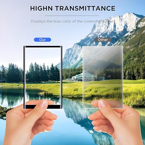 Image of OHAYO Military Strength Screen Protector For Insta 360 X4| 9H+ Hardness, Strong Protection, Full Screen Edge-to-Edge Cover, Scratch Resistant, Bubble-Free Install, Ultra HD Clarity,With installation kit (Not Tempered Glass)