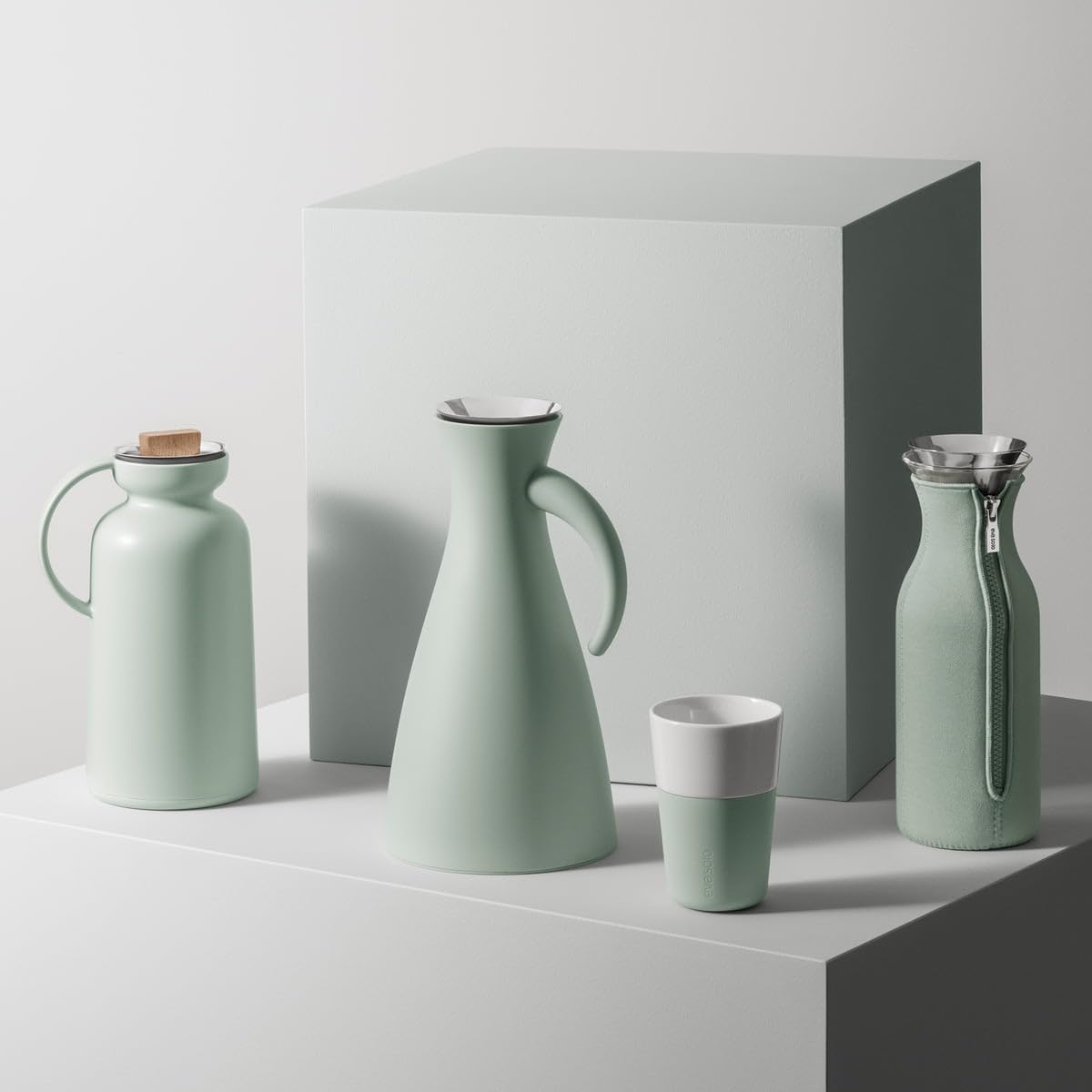 Eva Solo 502913 termos 1 l czerwony/czerwony